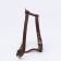 Leather slide "Walking", 2 cm, Osh 46-58 cm, og 78-85 cm, brown