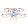LED ceiling LED with Ambrella Light, Original, Fa469, 5XLED, 110 W, 8250LUM, 3000-6400K, Chromium color