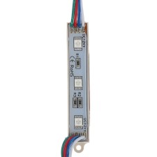 SMD5050, 3 LED, 15 LM/1LED, 1W/module, IP65, RGB, set 20 pcs.