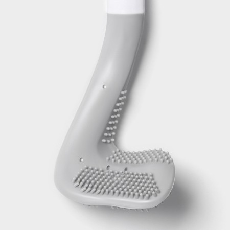 Silicon shares for the toilet sillone, 7 × 4 × 39 cm, gray color-3