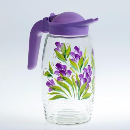 Set for Lavender juice art painting, 6 glasses 1250/200 ml-8