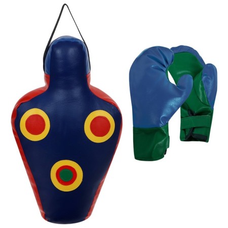 Set of Boxing Children's Ideal "Assigned Blow": gloves, pear, color mix-4