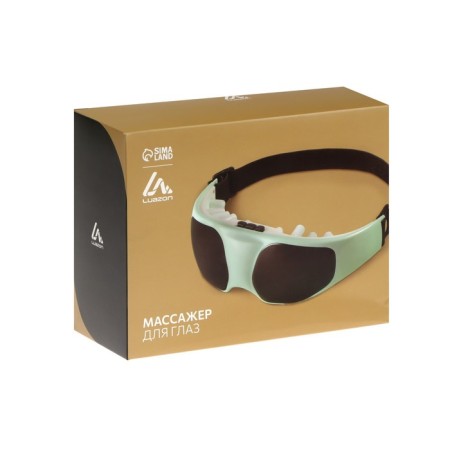 Eye massage Luazon Lem-07, 2 modes, 2xaa (not in the kit), green-4