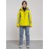 Ski costume female winter, size 50, yellow color