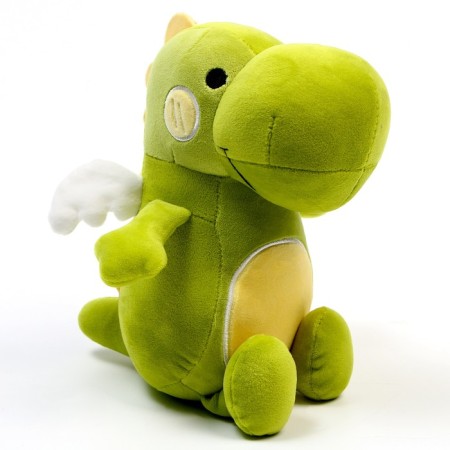 Soft toy "Dino", 23 cm, green color-3