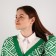 False collar, neck diameter = 42 cm, 31.5 × 20.5 cm, white color