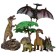 Set of figures "World of dinosaurs", 7 figures