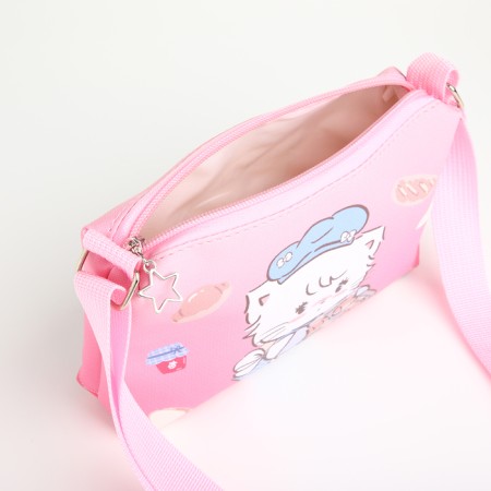 Bag's bag with lightning, pink color-2