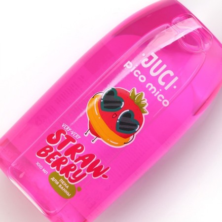 Bath foam, 300 ml, strawberry aroma, Pico Mico-3