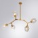 ARTE LAMP Yuka A4103SP-5GO, E27, 5x60 watts, 70x90x35 cm, golden, golden