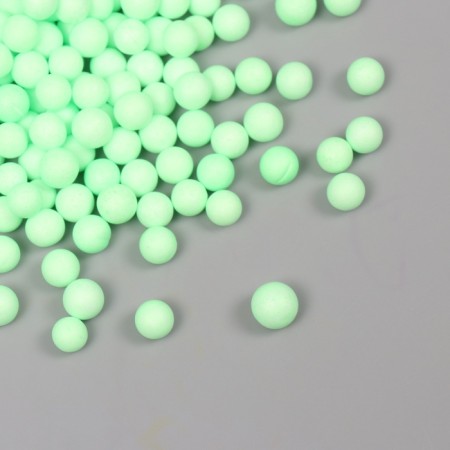 Decor for creativity Foam "Assorted balls" Green set 10 grams