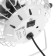 Fan Luazon LOF-05, desktop, 2.5 W, 12 cm, metal, white