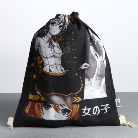 Back for shoes "Anime Comic" cotton 30 x 40 cm-1