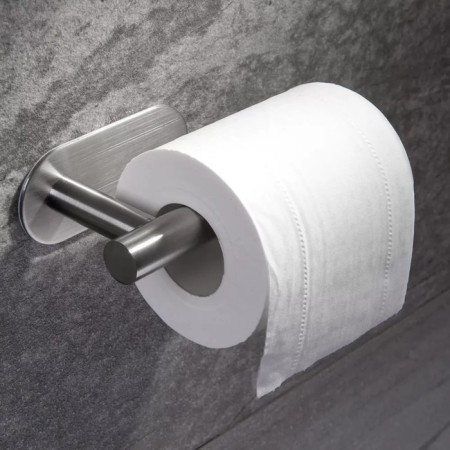 Toilet paper holder, stainless steel-1
