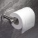 Toilet paper holder, stainless steel