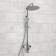The shower system wasserkraft a166.16.16.127.087.ch, tropical shower, shower, chrome