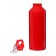 Water bottle, 500 ml, aluminum case, plastic, red