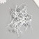 Cotton flash wick, white metal 6 cm
