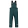 Ski pants for a girl, height 110 cm, dark green color