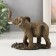 Souvenir Polystone "Elephant on a walk" 12.5x6.2x11 cm
