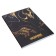 The diary is notatored on the gluing A5 80 sheets, the soft cover "Black Black"