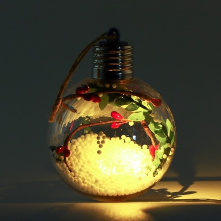 Christmas ball New Year's “Time of Magic”, for the New Year, D = 8 cm.-1