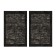 Moisture mats Grand Caratt, 40x60 cm, waterproof, set 50 pcs