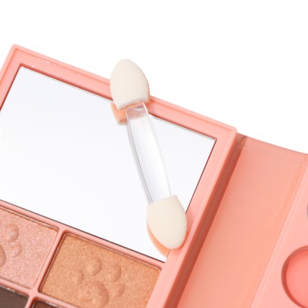 A set of decorative cosmetics (highlighter, shadows for eyebrows, blush, glitter, eye shadow)-5