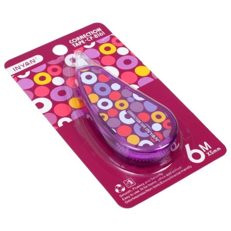 Corrector 6 m x 5 mm, with a pattern, on a blister, mix-5