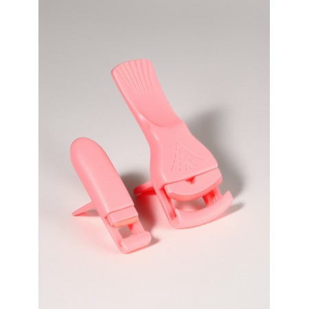 Spring of tongs 2 before: 1 large, 1 mini plastic/silicone package QF-1