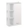 Cabinet for a hinged bathroom "Amur", with open shelves of 50 x 20 x 70 cm