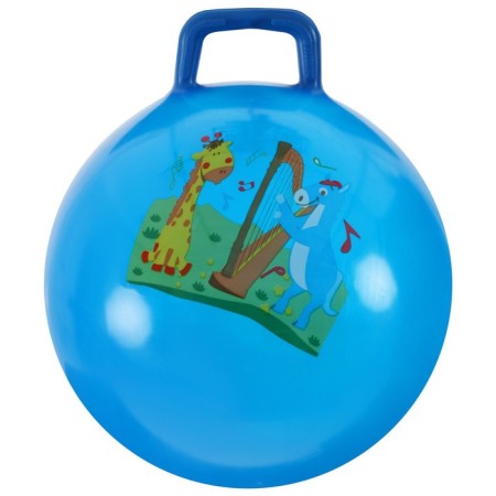 Ballion-jump with a handle Zabiaka, D = 45 cm, 350 g, Mix color-10