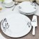 Set for the Cake Bekker Sicilia, 8 objects, porcelain
