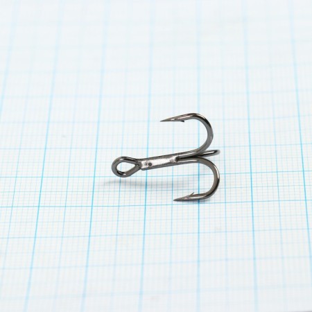 The hook of triple Volzhanka Treble Hook Stronger No. 6, 5 pcs-2