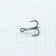 The hook of triple Volzhanka Treble Hook Stronger No. 6, 5 pcs