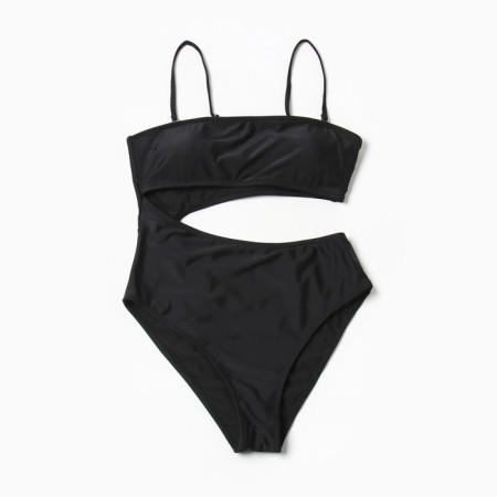 Swimsuit Assed female minku color black, size 42-4