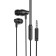 Headphones Borofone BM61 Wanderer, vacuum, microphone, jack 3.5 mm, cable 1.2 m, black