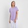T-shirt female, lilac color, size 42-44 (m)