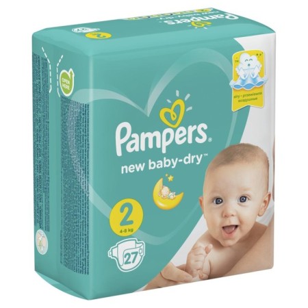 Pimpers New Baby-Dry, size 2, 27 pcs.-2