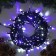 Garland “thread” 20 m, IP44, dark thread, 200 LED, glow of white and blue, flashing, 220 V