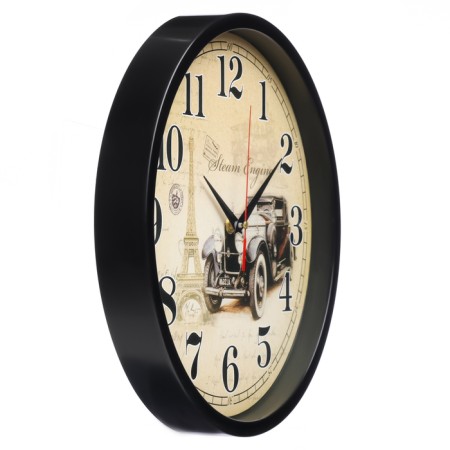 Watch wall "Machine", D-30 cm, smooth move-1