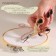 Scissors for needlework "her tsapels", mowed blade, 3.5 ", 9 cm, gold color
