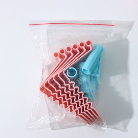 Holder for a sheet, 6 pcs, 10 × 5 × 7 cm, color mix-8