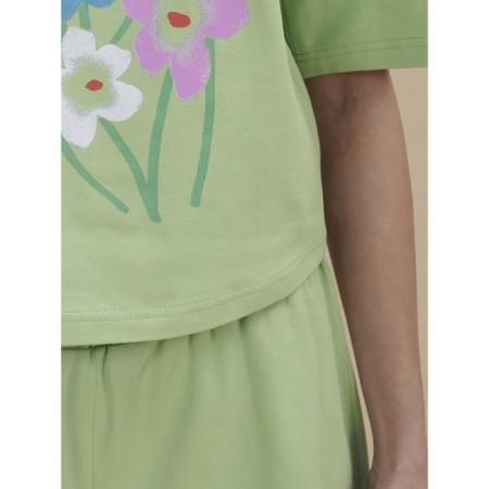 Female set, size s, green color-6
