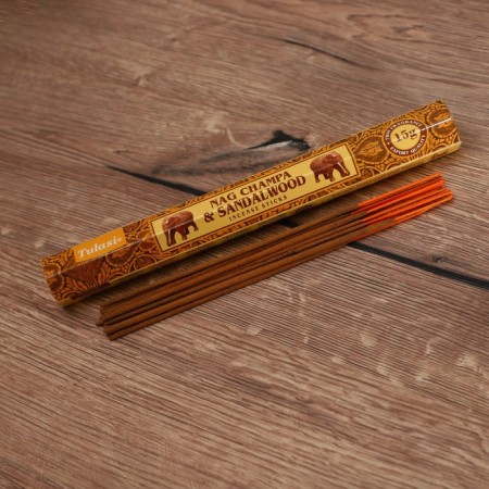 Incense nag champa "tulasi" 15 fragrances sandalwood-2