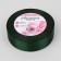Satin tape, 25 mm × 23 ± 1 m, color dark green No. 128