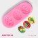 MOLD "New Year's Eve", silicone, 11 × 4.8 cm, pink color