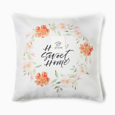 Pillowcase decorative Ethel Sweet Home, 40 x 40 cm, 100% cotton-4