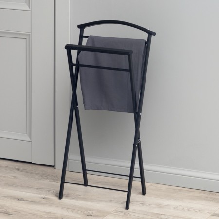 Costume hanger "Small outline", 35.5 × 23.5 × 76 cm, black color-7
