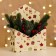 A gift for a gift "Snowflakes", 18 x 24 x 7 cm